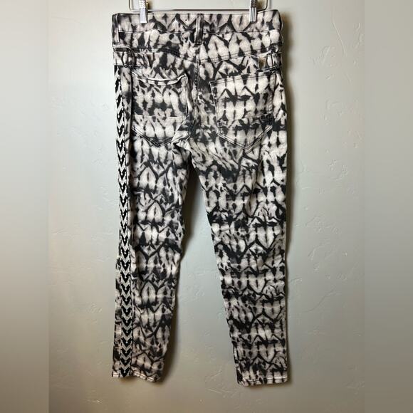 Isabel Marant pour H&M Patterned Black and White Jeans Size 6 - Picture 2 of 8